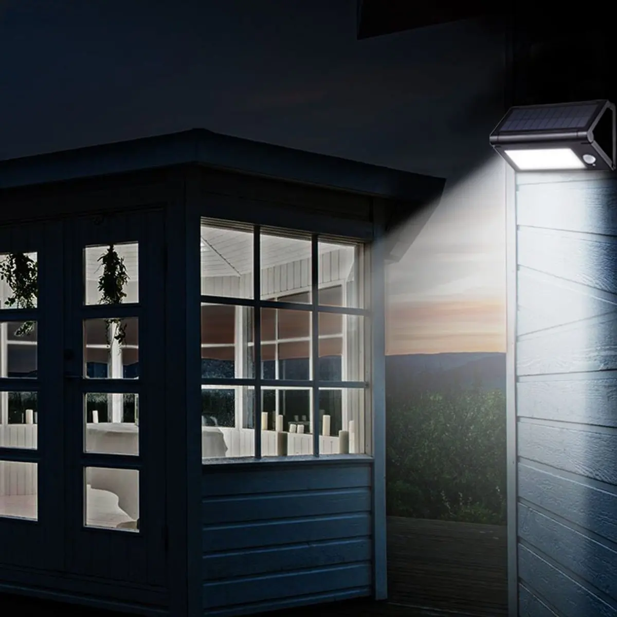 Sensor de Movimento ao ar Modos de Luz Solar do Jardim Luz ao ar Dcoo Luzes Solares Leds Livre Luz Dobrável 3 Levou Jardim Lumbrera Solar Energia Luminaria Lampada Led Energy Saving Lamp 50 10 led solar outdoor