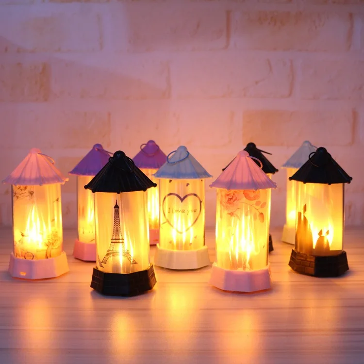 

2019 New LED Simulation Flame Light Night Interior Decoration Party Lamp Halloween Gifts Christmas Room Constellation lamp