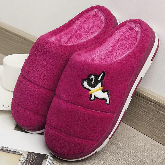 High Quality Women Men Spa Slipper Comfort Velvet With Soft Fleece Outside Stitching Tpr Sole Memory Foam Slipper (8)