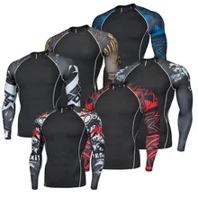 Crossfit футболка для спортзала Спортивная для мужчин razhgard сухой fit Бег Фитнес camiseta gimnasio hombre бросился Спорт homme