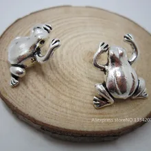 2 шт-5 шт тибетская Серебряная Лягушка волос коса страшный дредлок бусины зажимы манжеты приблизительно 4,8 мм отверстие