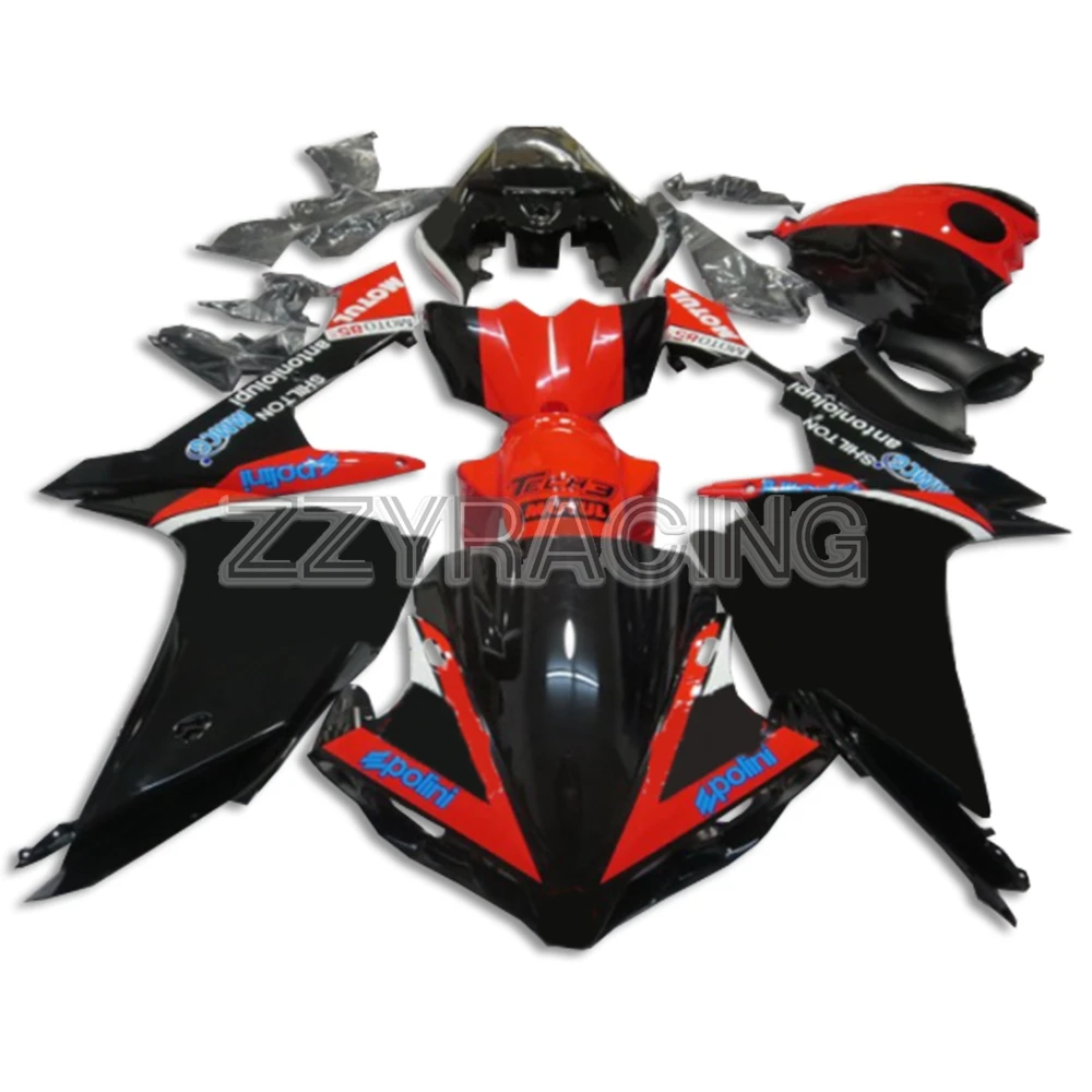 

Injection Fairings for Yamaha YZF R1 2007 2008 Panels ABS Plastic Covers YZF1000 07 08 Full Body Work Red Black Panels Kit Frame