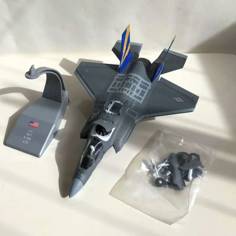  AMER 1/72 Scale Military Model Toys USAF F-35B Lightning II Joint Strike Fighter Diecast Metal Plan