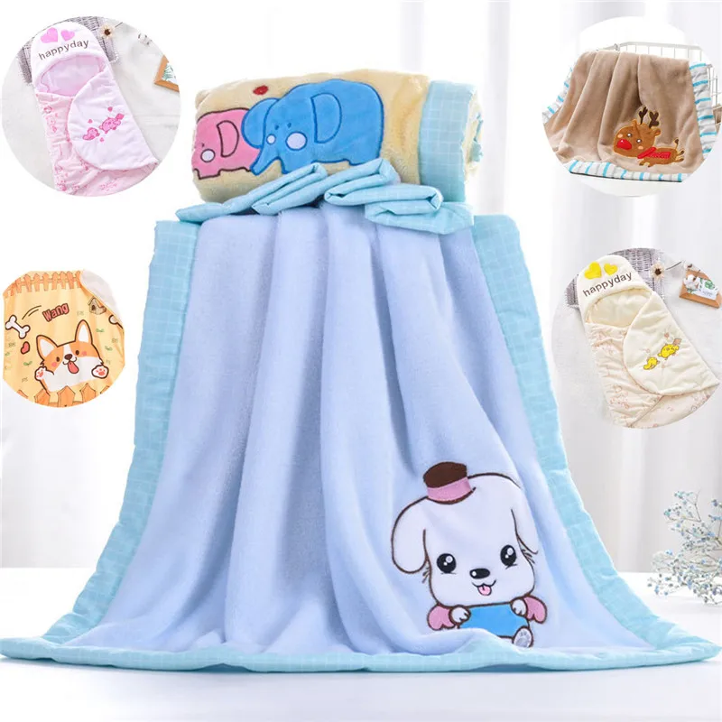 PUDCOCO Новорожденные девочки пеленки с цветами одеяло покрывало для сна милые мягкие гладкие одеяло