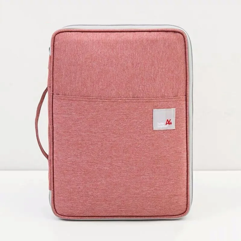 Многофункциональный Водонепроницаемый A4 хранение документов сумка стол Fille папка Органайзер чехол Бизнес ноутбук мешок с