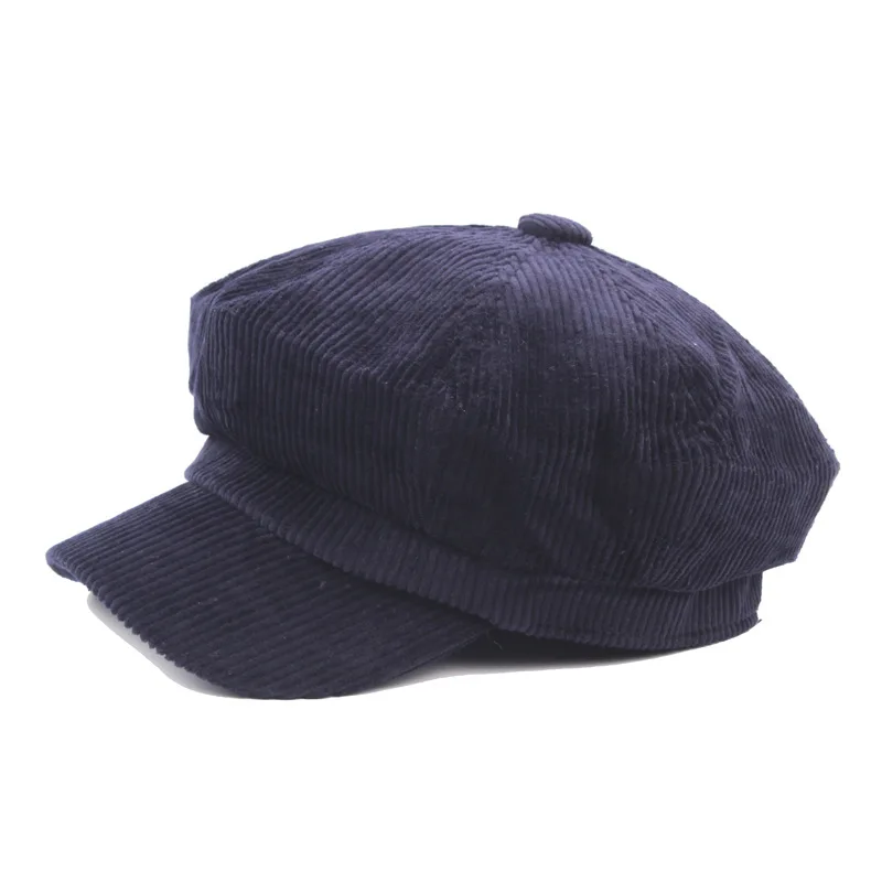 Newsboy Cap Beret Female Hats for Women Octagonal Cap Painter Hat Vintage England winter hats women berets vintage hats