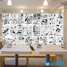 Free Shipping Japanese anime cartoon wallpaper KTV school amusement background dragon comic book poster wallpaper mural
