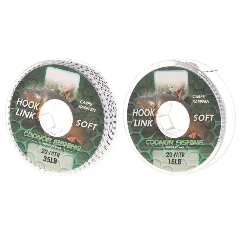 

Fishing Line Prevent Bite Line Braided Rope 20m Carp Casting Fishing Accessories Tackle Powerful Pull 15lb/35lb For Freshwater