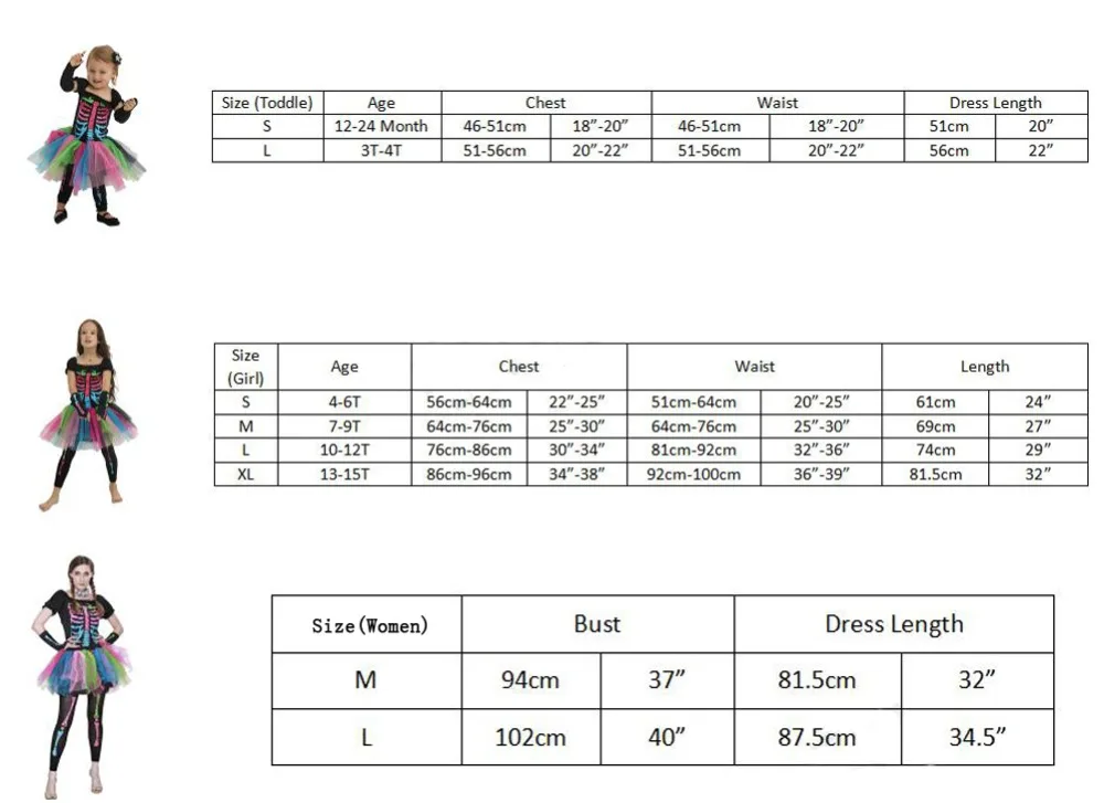 Семейные костюмы на Хэллоуин для мамы и дочки; Карнавальная вечеринка; платье-пачка со скелетом для костюмированной вечеринки; костюм Funky Punky Bones