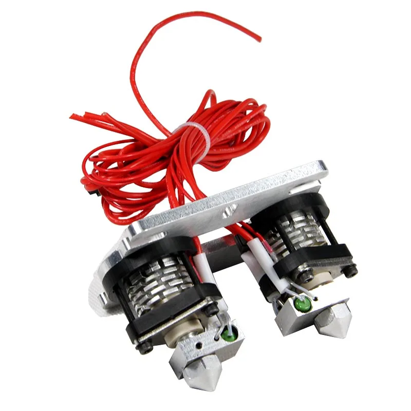 

Geeetech Dual-head Hotend Extruder for 3D Printer RepRap Prusa Mendel