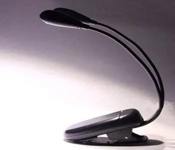 

Promotion! Super 2 Dual Arm White LED Music Stand Light Lamp