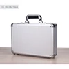 360*240*100mm Portable Lock Box Aluminum Alloy Toolbox Document Insurance Household Storage Box Metal Box with Lock Trumpet ► Photo 3/5