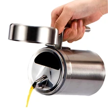 Best Price Large 304 Stainless Steel Olive Oil Oiler Kitchen Soy Sauce Pourer Seasoning Bottle Condiment Storage Container Jar Cooking Tool Best Price Large 304 Stainless Steel Olive Oil Oiler Kitchen Soy Sauce Pourer Seasoning Bottle Condiment Storage Container Jar Cooking Tool
