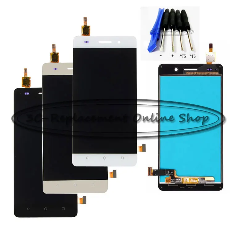 

Black/White/Gold LCD+TP For Huawei Honor 4C / G Play Mini LCD Display + Touch Screen Digitizer Assembly Replacement + Tools