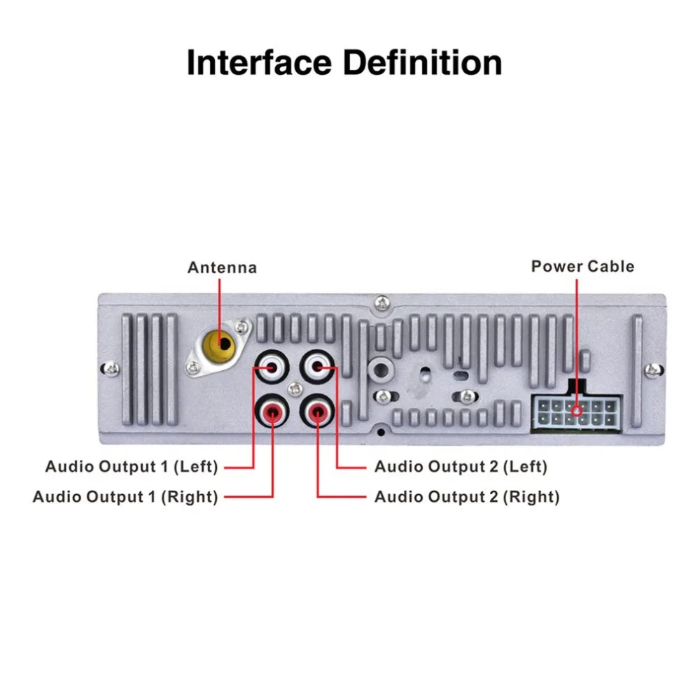 RK-522 Автомобильный DVD SD кард-ридер USB Автомобильный MP3-плеер с панель Bluetooth fm-тюнер Aux в пульте дистанционного управления 1Din Автомагнитола