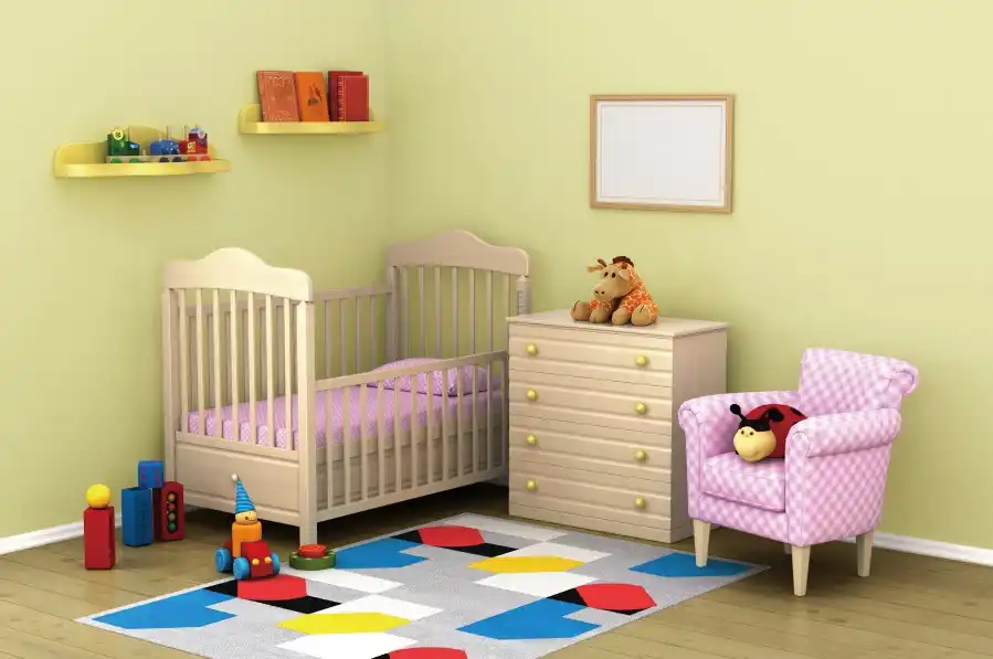 baby room armchair
