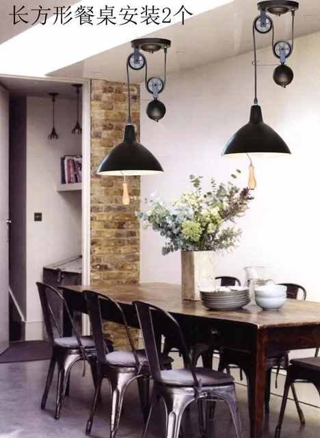 Pendant Light Restaurant Lamp Study Bedroom Pulley Lighting Brief Lift Retractable Lamps Pendant Light Restaurant Lamp Study Bedroom Pulley Lighting Brief Lift Retractable Lamps