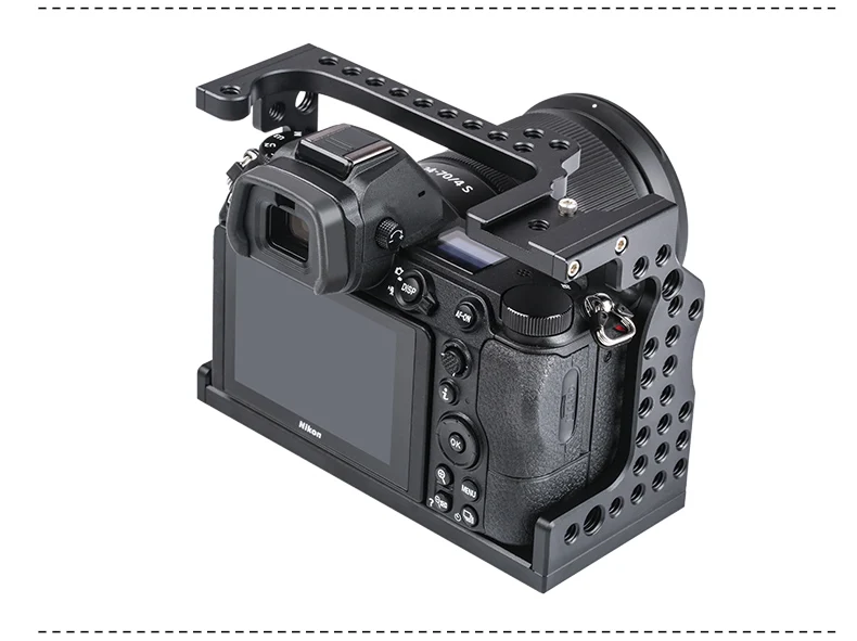 Viltrox Z6 Z7 Камера клетка для nikon Z6 Z7 полный кадр Камера Rig ручка Estabilizador Celular Diy Kit Видео стабилизатор для Камера