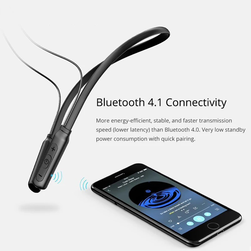 Tronsmart Encore S2 магнитные наушники Bluetooth 4,1 с шейным ремешком спортивные басовые bluetooth наушники с микрофоном для телефона iPhone xiaomi