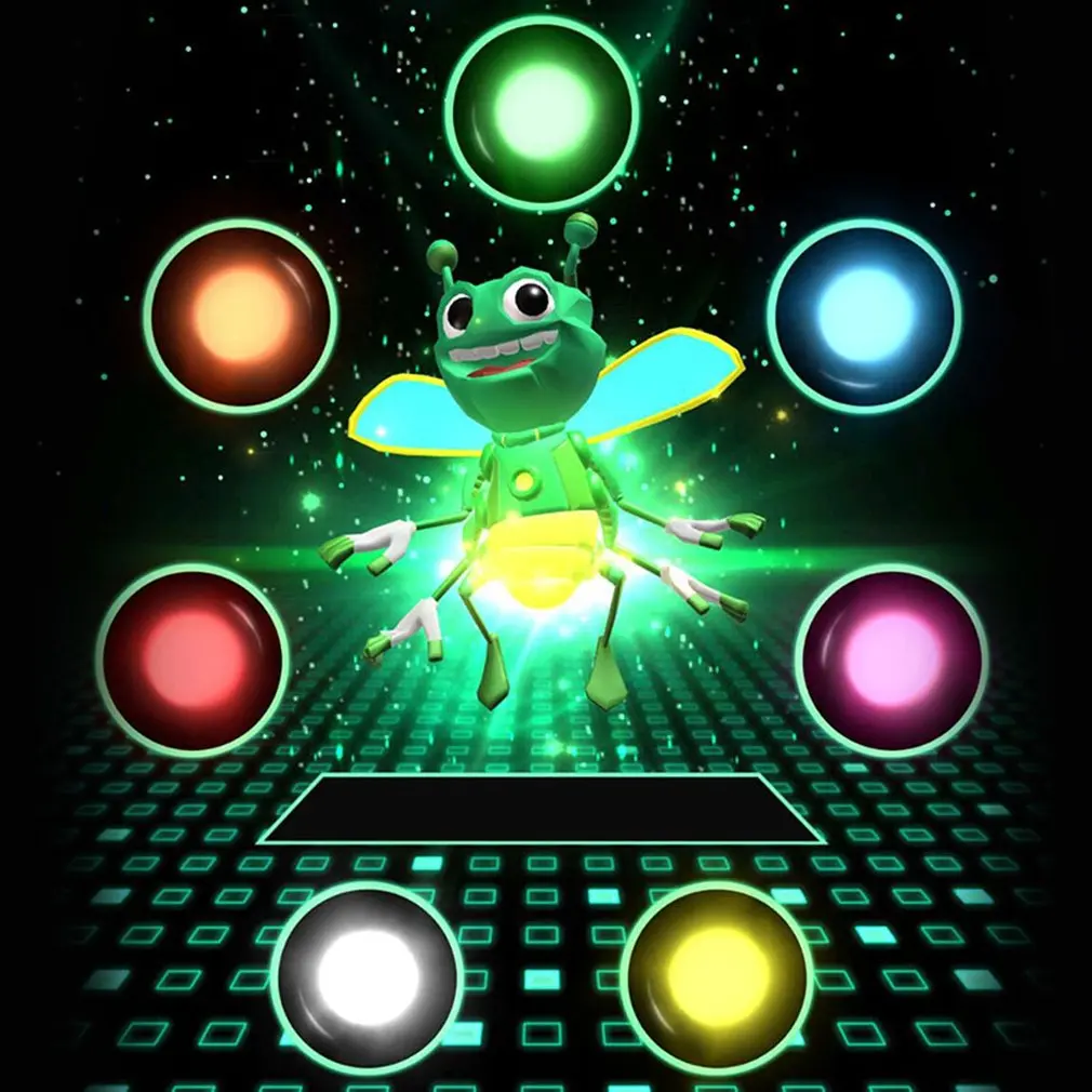 

3D Honeybee Projector Finger Magic Lamps Novelty Toy Light-up Bugz Tricks Props Mobile Phone Projection Toy for Kids
