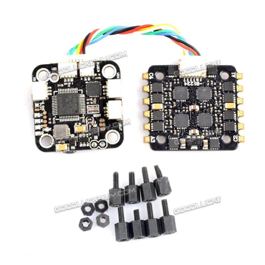 

MINI F3 betaflight Flight Controller Lower Board Built-in OSD 20A BEC for RC Quadcopter