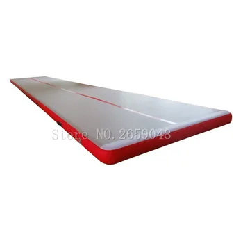 

Free Shipping Guangzhou Factory 4*1*0.2m Inflatable Air Tumble Track, Inflatable Gym Mat, Inflatable Air Track Free One Pump