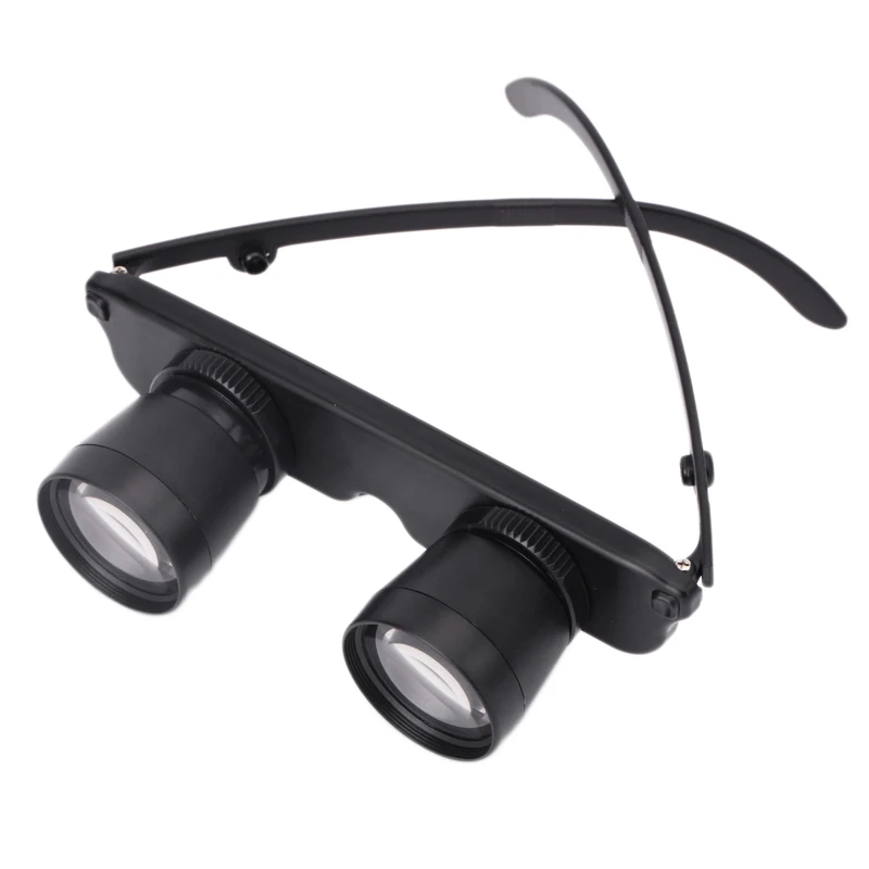Pro 3x28 Лупа очки Стиль Открытый Рыбалка оптический бинокль высокой четкости высокое качество
