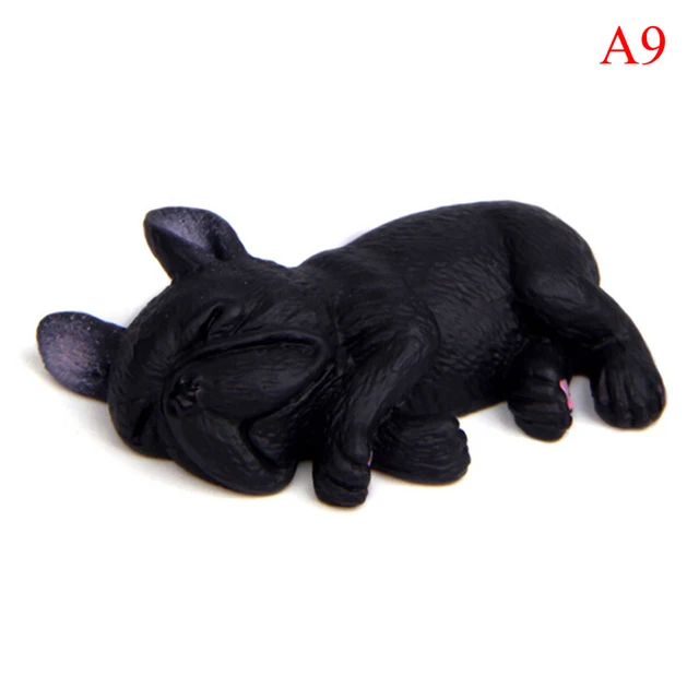French bulldog sleepy corgis dog toy action figures PVC model toy-doll kid gifts