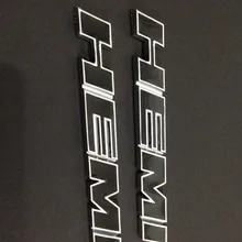 Грузовик автомобиль черный+ серебро 3D Hemi украшения Наклейка Стикеры логотип эмблема знак качества гарантирует