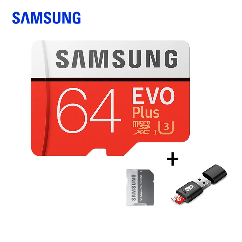 Карта памяти SAMSUNG класс 10 флэш TF Micro SD карта U3/U1 4K 256 ГБ 128 Гб 64 ГБ 32 ГБ 16 ГБ 100 МБ/с./с Microsd карта для мобильного телефона