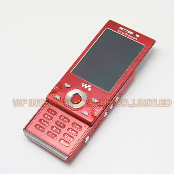 Original Unlocked Sony Ericsson W995 Mobile Cell Phone Red 8MP 3G WIFI