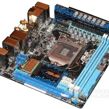 Оригинальная материнская плата для P8Z77-I DELUXE 17*17 Mini-ITX LGA1155 DDR3 б/у 90% Новинка