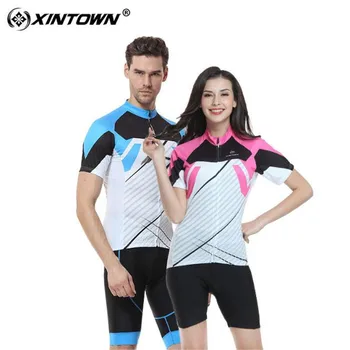 

2018 Couple Cycling Jersey Set Short Sleeve Bike Clothing Men Women Maillot Ropa Ciclismo MTB Racing Bicycle Clothes Wear