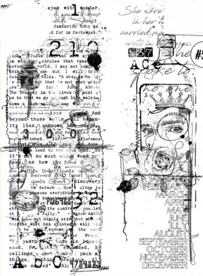 

Retro Transparent Clear Silicone Stamp Seal DIY Scrapbooking photo Album Decorative Clear Stamp W1672