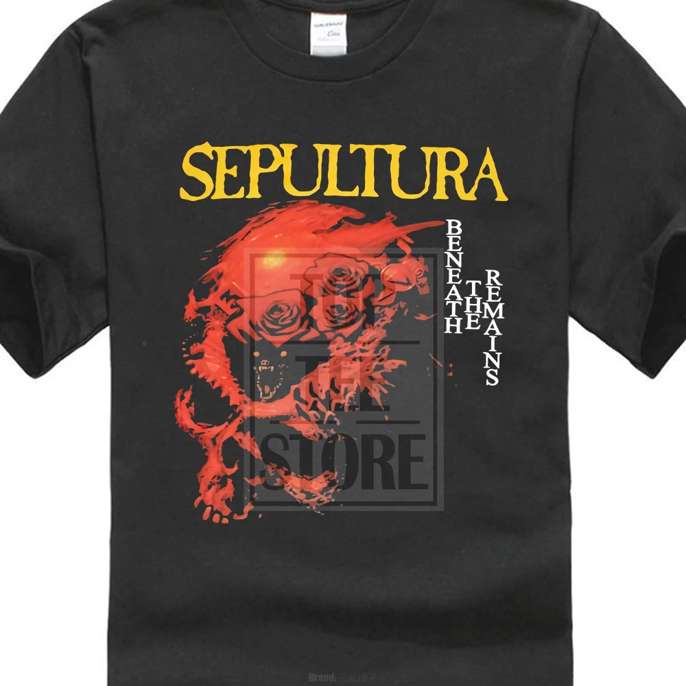 

Sepultura Beneath The Remains 1989 Album Cover T Shirt