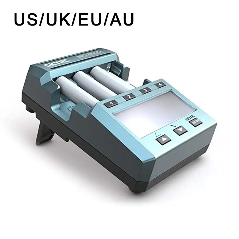 

4 Slots Multi-function Battery Charger Li-ion Li-fe Ni-MH Ni-CD Smart Charger Analyzer For AA / AAA Battery In Stock
