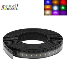 1000 шт Многоцветный 1206 SMD светодиод SMT красный желтый синий зеленый белый оранжевый фиолетовый розовый теплый белый водный яркий светодиодный светильник