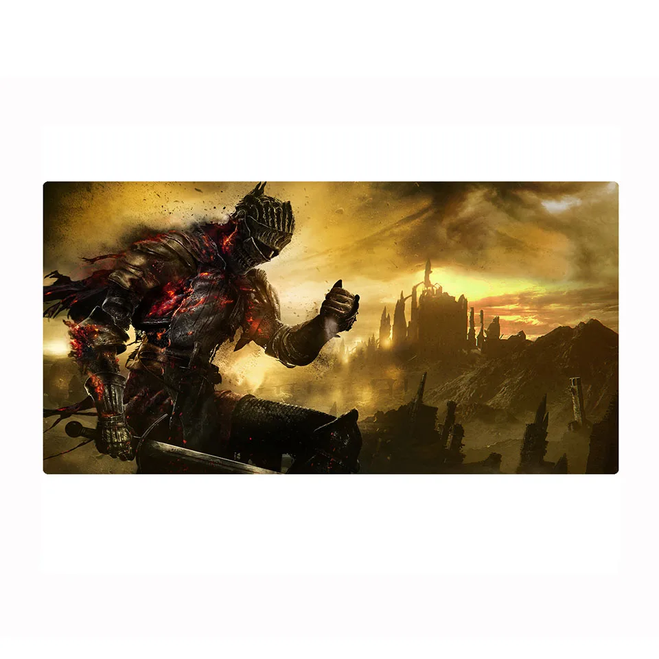 Grande Rubber Dark Souls Противоскользящий коврик для мышки ноутбука Компьютерная игра