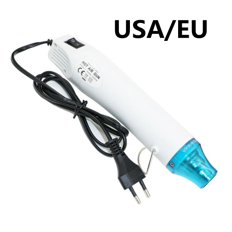 

Urijk 110V 220V DIY Using Heat Gun Electric Power Tool Hot Air 300W Temperature Gun Supporting Seat Shrink Plastic Model DIY
