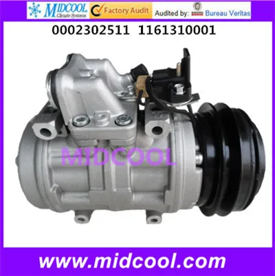 

HIGH QUALITY AUTO AC COMPRESSOR 10P15C FOR 0002302511 1161310001