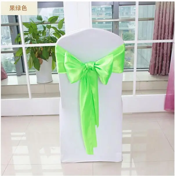 Свадебное украшение в отель праздник стула набор ленты бант лента цветная