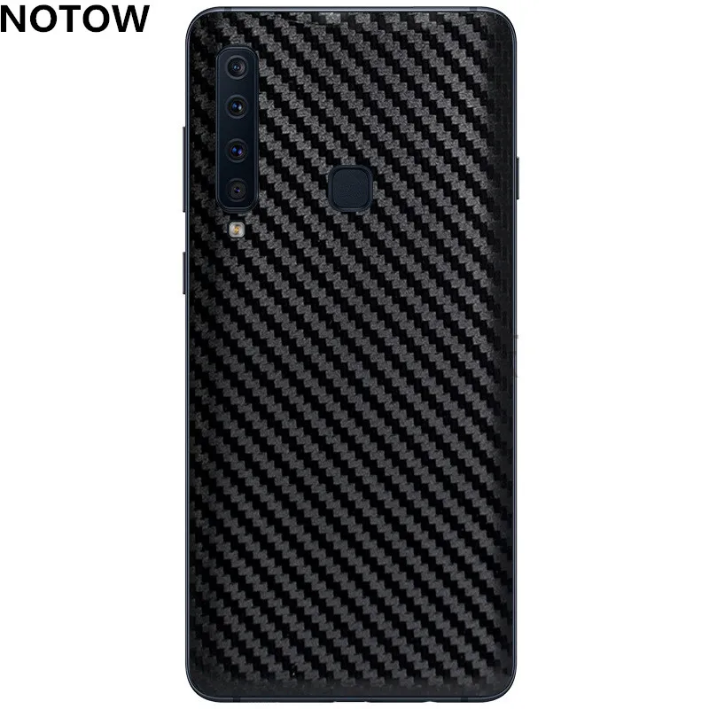 

NOTOW Fashion 3D Carbon Fiber Back Paste Protective Film back sticker For Samsung Galaxy A7 2018/A9 2018/S10/S10E/S10plus Note 9