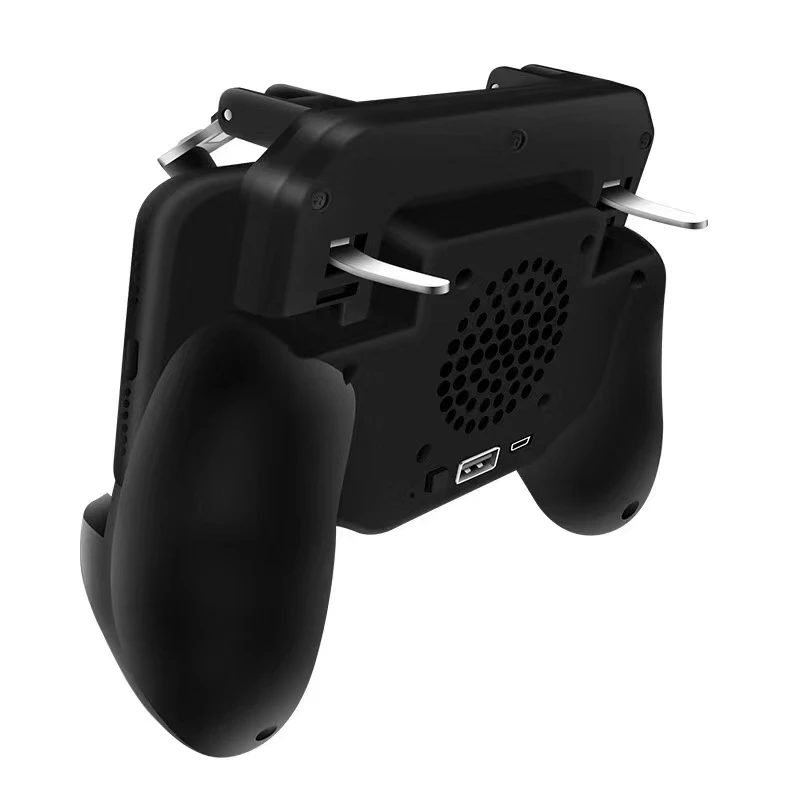  New Pubg Gamepad With Cooling Fan For Mobile Phone Game Controller L1 R1 Shooter Trigger Fire Butto