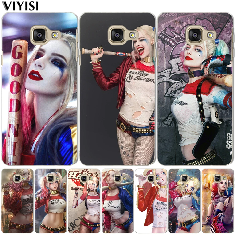 

Cool Harley Quinn Case For Samsung S6 S7 Edge S9 S8 Plus A3 A5 A7 J3 J5 J7 2016 2017 A8 2018 G530 Suicide Squad Cover cases Etui