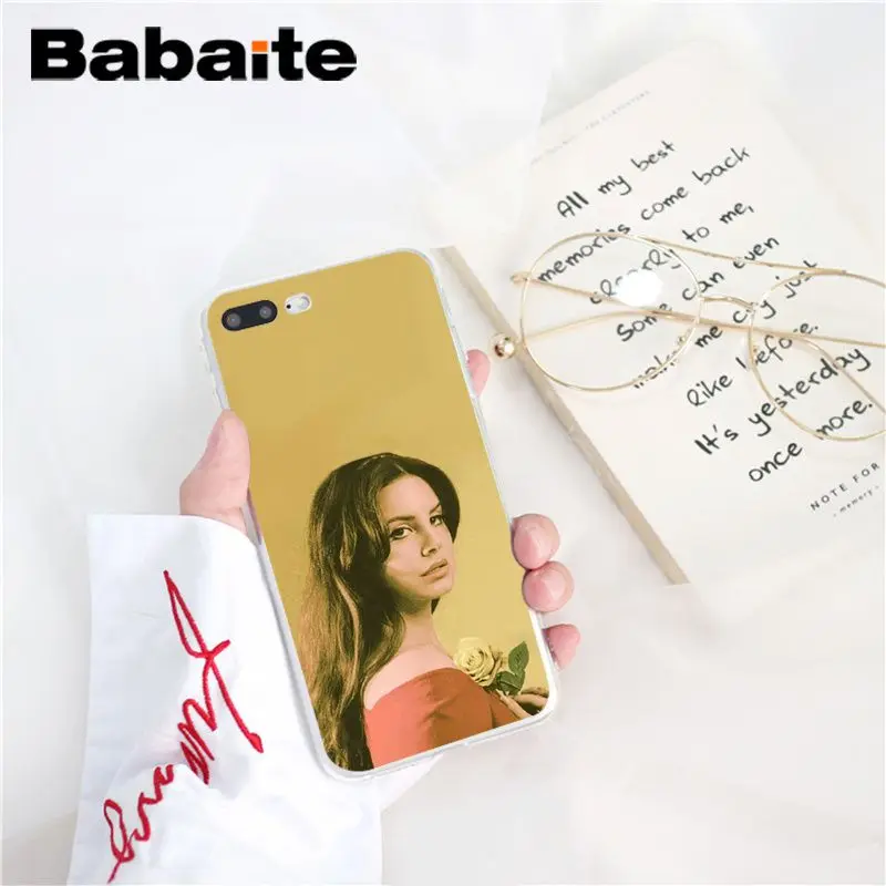 Babaite Lana Del Rey TPU Мягкий силиконовый чехол для телефона iPhone X XS MAX 6 6S 7 7plus 8 8Plus 5 5S XR 10 Чехол - Цвет: A14