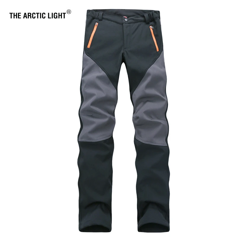 light gray ski pants