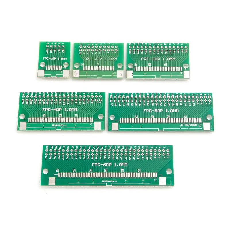 

0.5mm FPC/FFC To 2.54mm FPC/FFC SMT PCB Converter Board Welding With Connector
