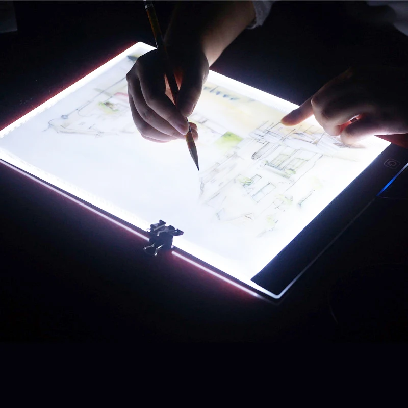 

Three Level Dimmable Led Light Pad,Tablet,Tools,Diamond Painting Accessories,Diamond Embroidery Eye Protection A5 Size