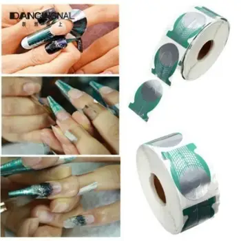 

BearPaw 500Pcs/set Women Nail Form tools Forme Chablon Faux Ongle Extension Construction Gel UV Adhesive Nail Art Accessories