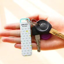 Балык Портативный Руководство мини степлер брелок без 10 цветные скобы набор канцелярские принадлежности для студентов офисные школьные принадлежности Grapadora Papelaria